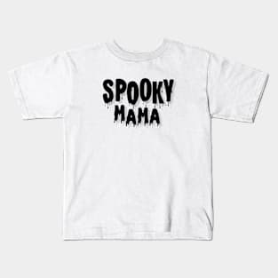 Black and White Simple Halloween Kids T-Shirt